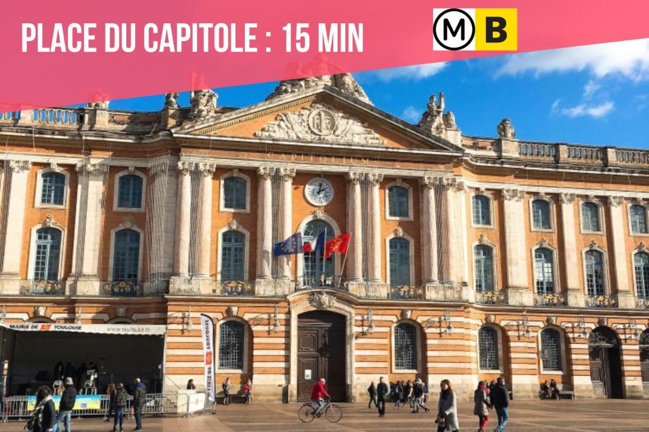 Апартаменти Expat Renting - L'Evasion - Saint Michel - Metro Тулуза Екстер'єр фото